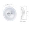 2PCS Breast Shells Milk Catcher Food Grade Nursing Cups for Nursing Moms Efficient Milk Anti-Flow Breastmilk Collector