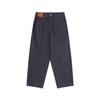 Unisex High Street Loose Wide Leg Jeans Women's American Retro Straight Cut Denim Pants Casual Straight Jeans