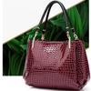 Crocodile Pattern Women's Bag Women's Handbag New Fashion European and American Retro Women's Bag Shoulder Bag