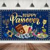 2D Plane, 1 Piece, a Vibrant Background for the Happy Passover, Suitable for Photo Booth Props Table, Party Decoration