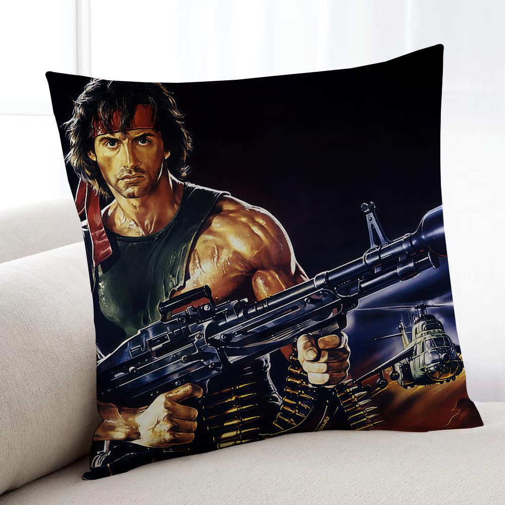 SSylvester SStallone Actor cushion cover Home Bedding Sofa living Room pillowcase Simple Soft Skin Cushion Cover Party Gift