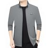2025 Spring Men's Casual Stand-up Collar Jacket - Fashionable and Versatile for Dad