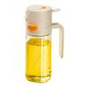 Cooking Oil Mist Bottle with a Visible Body, Button-Open Fill Lid and Pour Outlet for Stovetop Meals and Salad Preparation