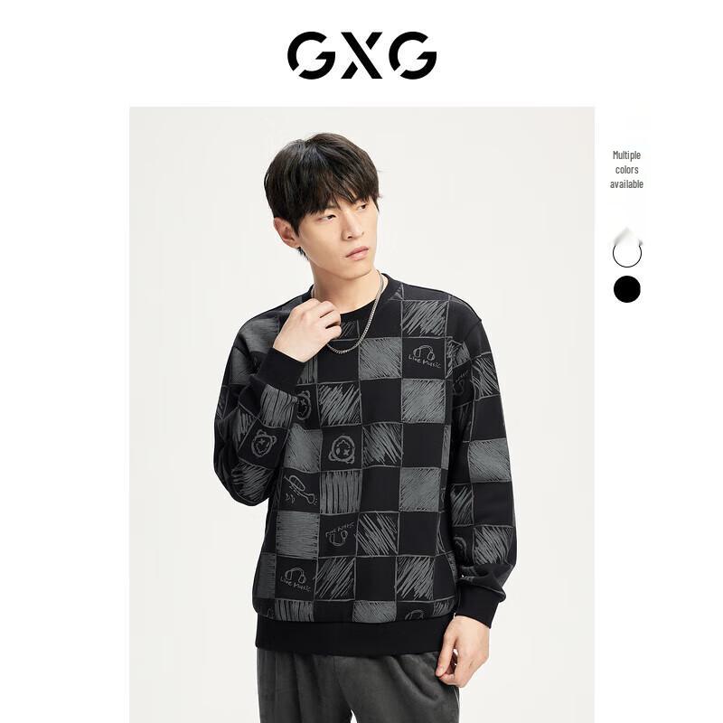 

Мужской осенний пуловер GXG с круглым вырезом S (165)