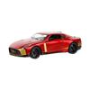 1/24 Nissan GTR50 Ares Литі під тиском з алюмінієвого сплаву та Іграшкові транспортні засоби Металева модель іграшкової машинки Звук та світло Колекція Дитяча іграшка