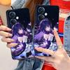 HSR Seele Matte TPU Mobile Phone Case for OPPO Reno 14 13 12 11 10 9 8 7 6 5 F T Pro 5G Colorful Printing Cover