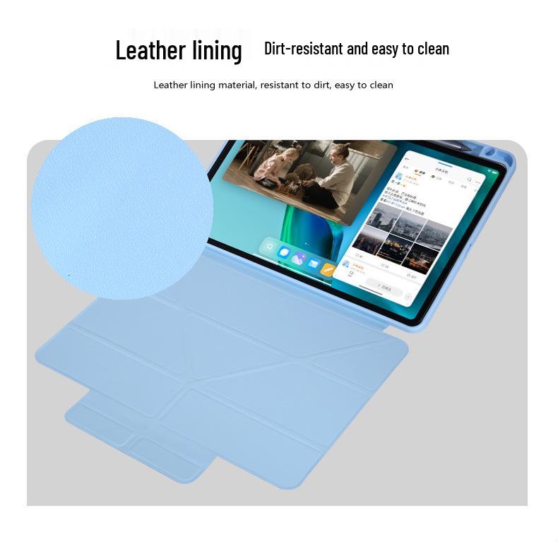 Xiaomi Pad 7S Pro 3+Y Falt-Hülle für Redmi Pad 11, 12,4"-Version - Dünn, Biegefest, Vielseitig