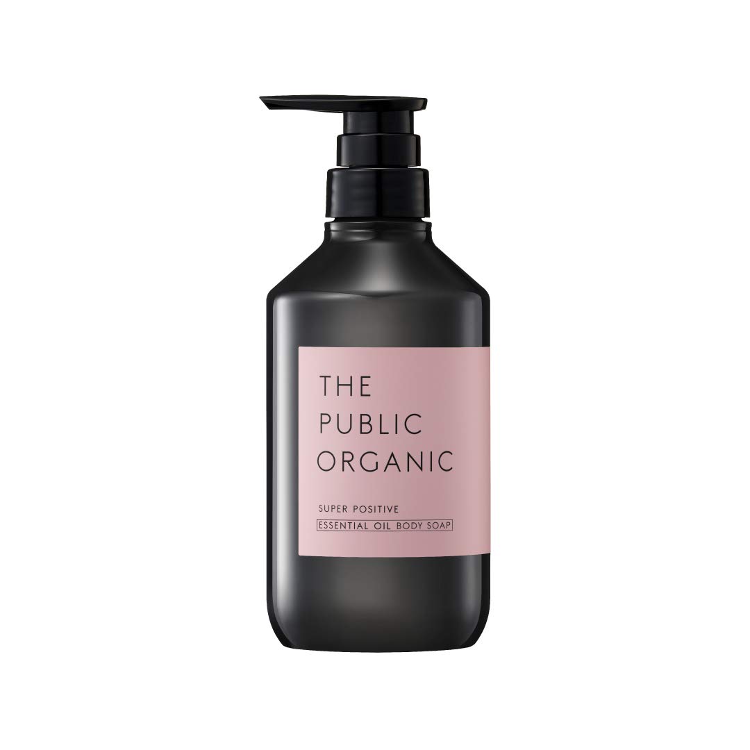 

The Public Organic Body Soap Bottle Amino and Essential Made in Japan [Super Positive] 480mL, Acid, Aroma, Oils,