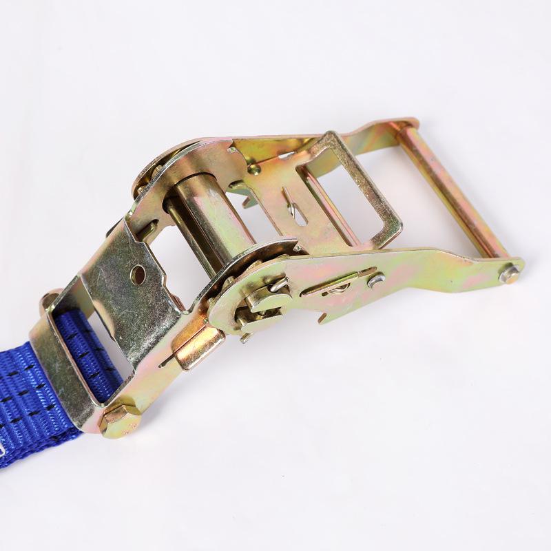 38mm Ratchet Tie Down Strap with Brake for Cargo, Pallets, Luggage, Trucks, and Airplanes