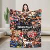 Backstreet Boys Millennium Tour Music Flannel Blanket Warm Throw Blanket for Couch Bed Travel Novelty Bedspread Sofa Bed Cover