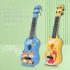 Mini Gitarre, Kindergitarre, Kunststoff Spielzeug Gitarre, Ukulele Gitarre Spielzeug, Gitarre Spielzeughen, Ukulele Kinder Mit 4 Verstellbaren Seiten