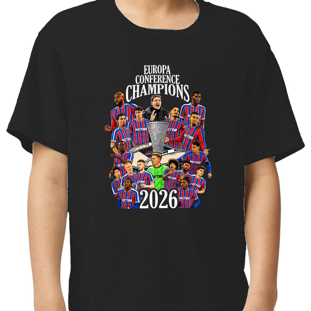 Crystal Palace Europa Conference Champions 2026 Kids T-Shirt Tee Palace T-Shirt L