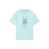 Li Ning Sports Life Collection T Shirt Unisex Eggshell Blue AHSS327-8