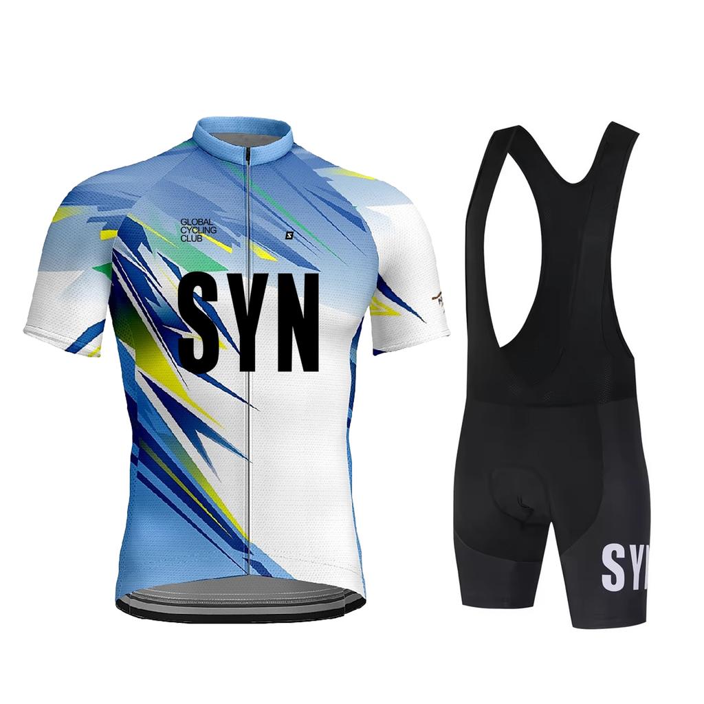 Men Summer Quick Dry Road Bike MTB Bicycle Shirt Anti-UV Cycling Clothing Maillot Ciclismo Hombre 2026 Summer Breathable Cycling Suit Set