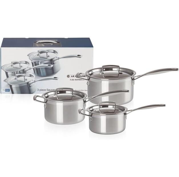 Набор кастрюль Le Creuset 3-Ply, 3 предмета (96209000001000)