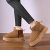 New Classic Thickened Fluff Women's Snow Boots Comfortable Warm Ankle Boots Women Winter Ladies Shoes Chunky Botas Mujer
