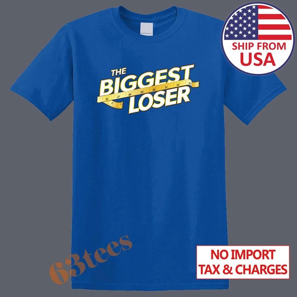 

The Biggest Loser TV Show Men s Blue Size S to 5XL 2XL