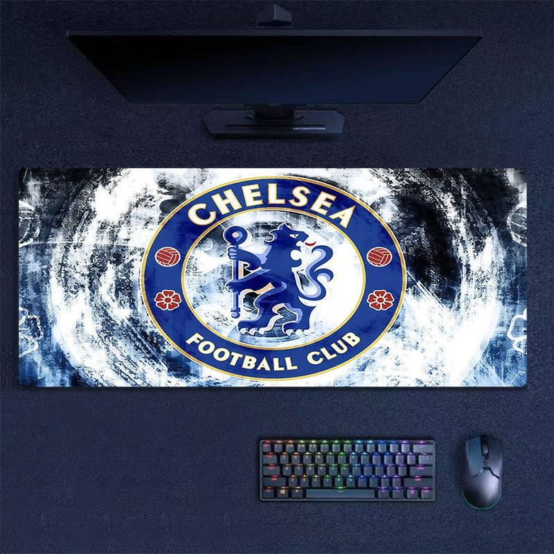 The Blues Mouse Pad, Large Gaming Desk Mat, Non-slip XXL Mousepad for Laptop & Tablet, Mini PC Playmat with Stitched Edges