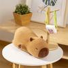 Capybara Plush Pillow Cute Stuffed Animals Toy Capibara Plush Keychain Pendant Kapibala Soft Doll Home Decor Christmas Gift