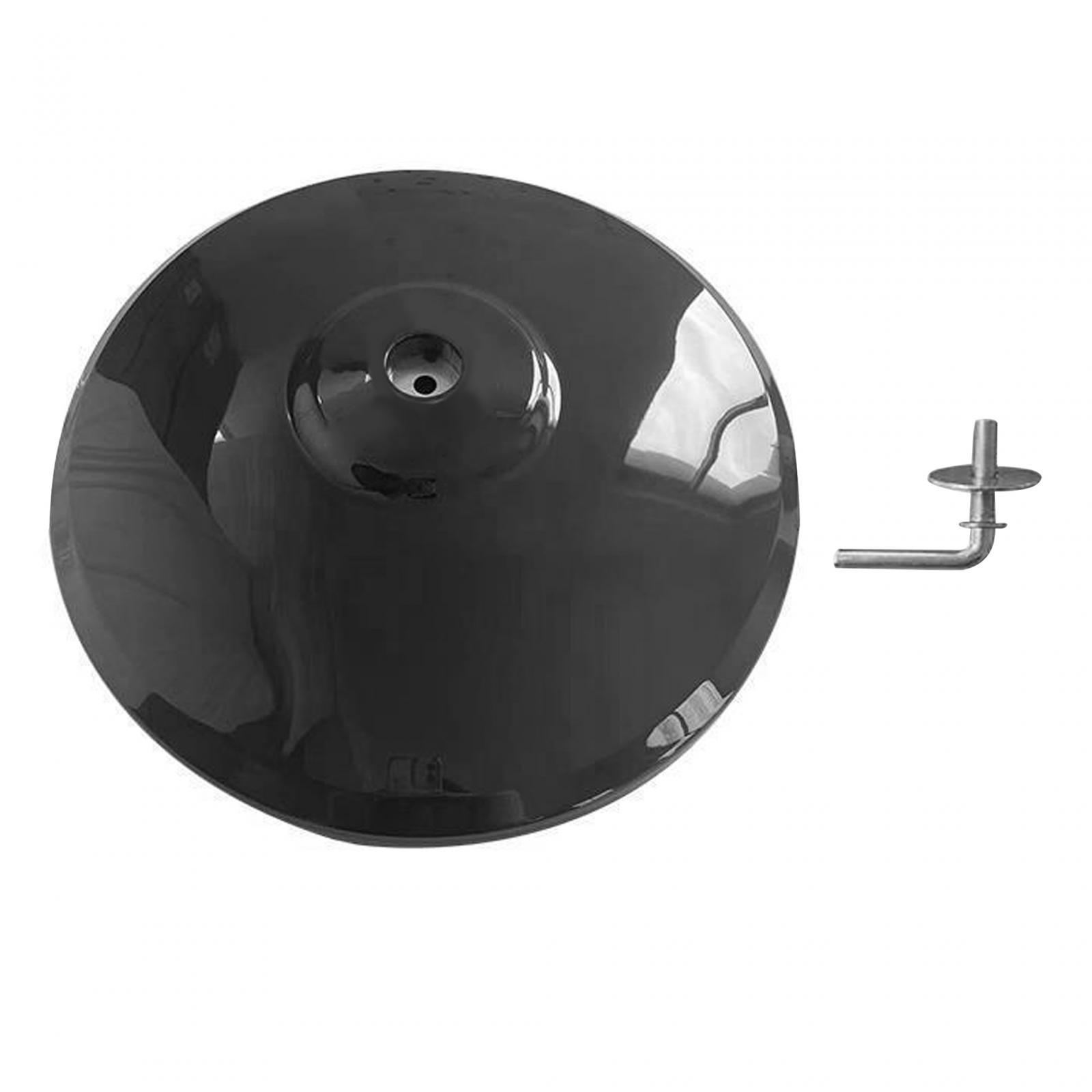 

Аксессуары для ремонта корпуса качающегося вентилятора, круглое основание напольного вентилятора диаметром 15,67 дюйма, универсальное чёрный