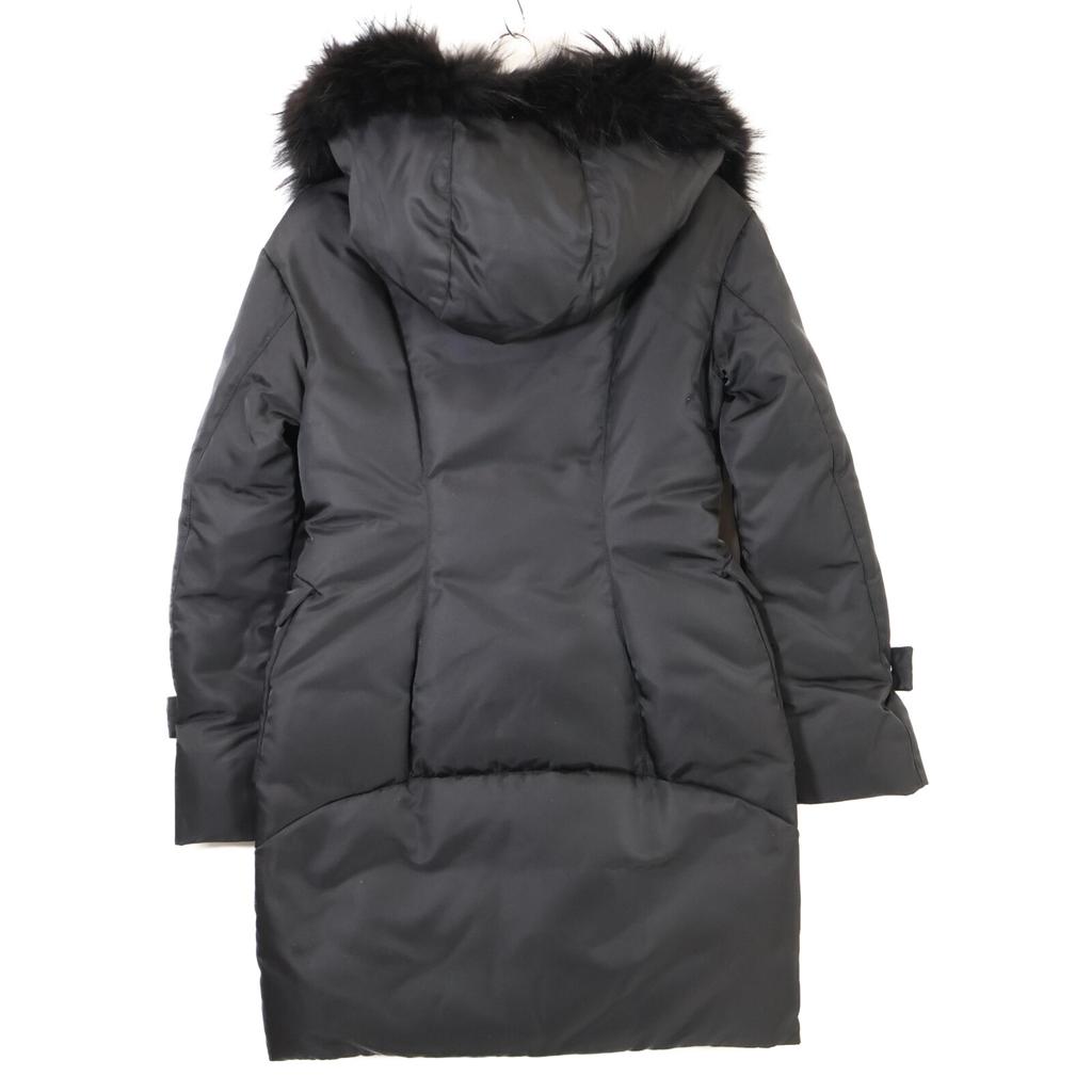 Moncler [Krajowy regularny] NIGER kurtka puchowa z kapturem płaszcz 0 czarnyUżywany