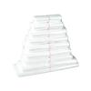 Verdickte Transparente Plastik-Takeaway-Taschen