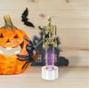 Skeleton Figurine Set - Full Body & Skull Collectibles with LED Light, Gothic Desktop Decor for Office, Living Room & Bedroom