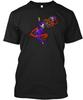 Funny Disc Golf Jester In Color T-Shirt Made In the USA Size S To 5XL