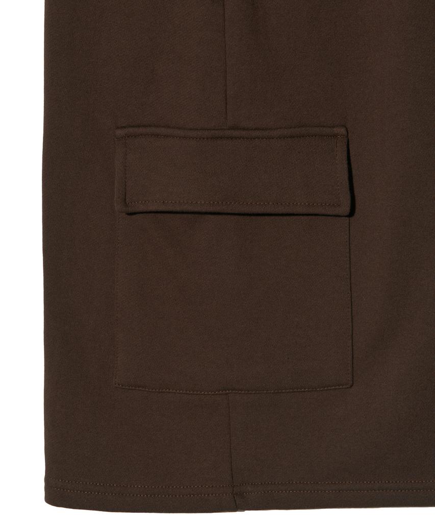 Peace Maker Official Cargo Midi Skirt (Brown)