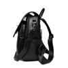 Faux Leather Backpack for Women Vintage Mini Bag with Adjustable Strap Crossbody Design