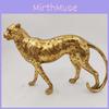 Resin Cheetah Desktop Ornament And Collectors Gift For Animal Lovers