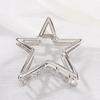 Trendy Hollow Star Hair Accessories Practical Metal Hair Claw For Women Girls Fashion Hairpin For Daily Styling Use