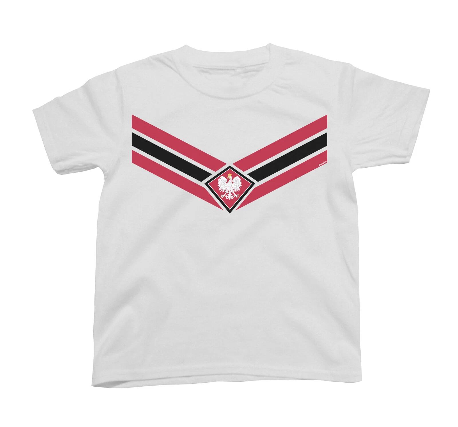 POLAND Football T-Shirt 2024 V EMBLEM, Adults Kids Or Baby, World Cup POLSKA Kit 130