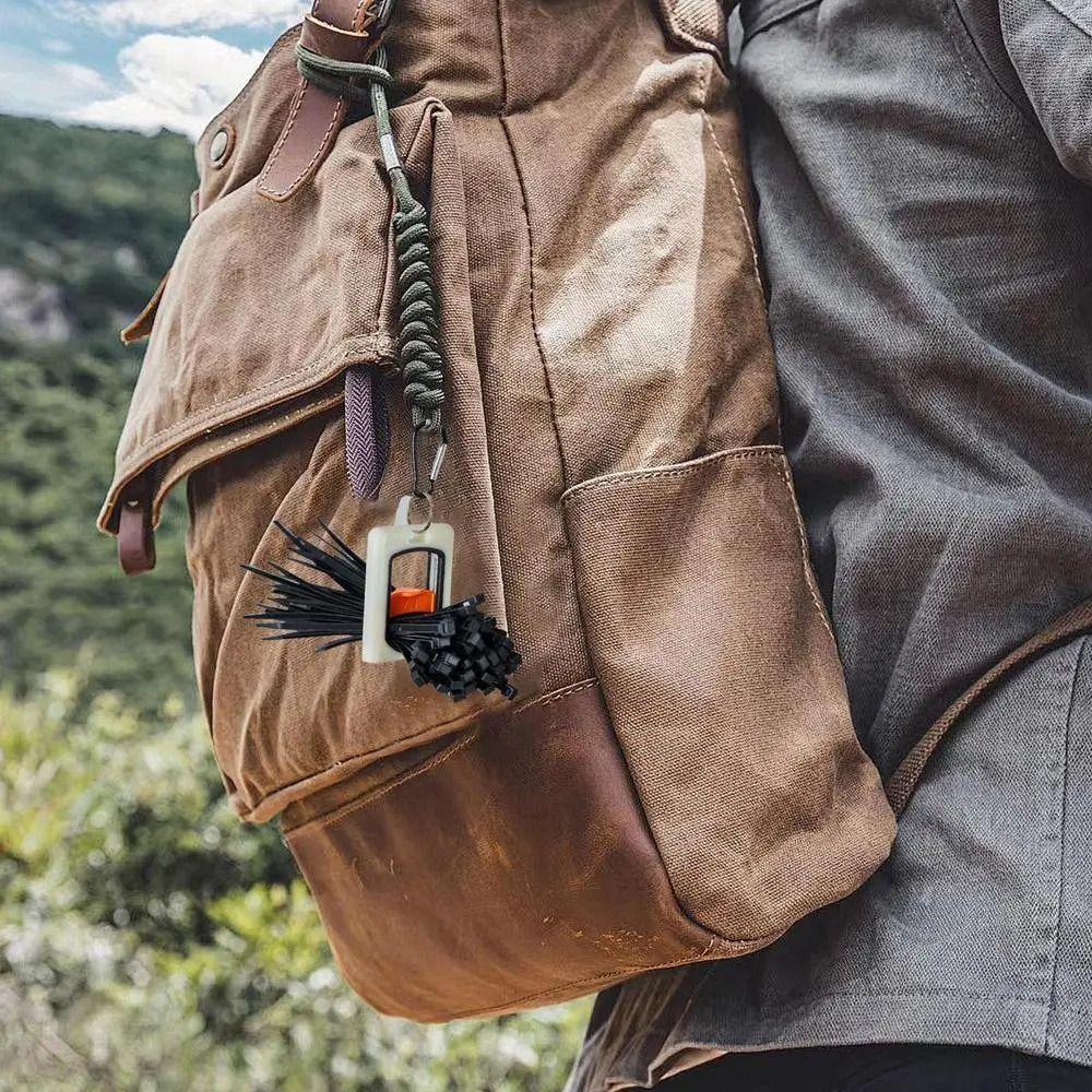 Reusable Cable Tie Organizer Fluorescence Zip Tie Cable Fasteners  Cable Tie Storage Tool