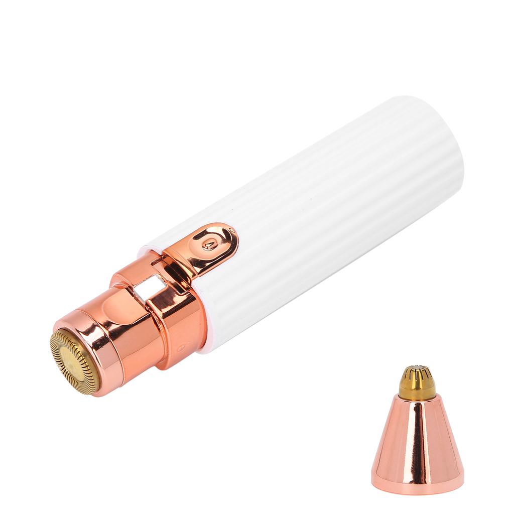 2in1 Mini Eyebrow Trimmer Electric Lip Cheek Hair Remover Facial Shaver Hair Removal Tool