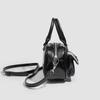 Korean version of trendy niche design underarm baguette bag women's 2025 autumn new shoulder Boston bag bowling bag