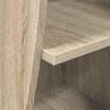 Corner Cabinet Sonoma Oak Finish 32 X 32 X 102 Cm Particleboard