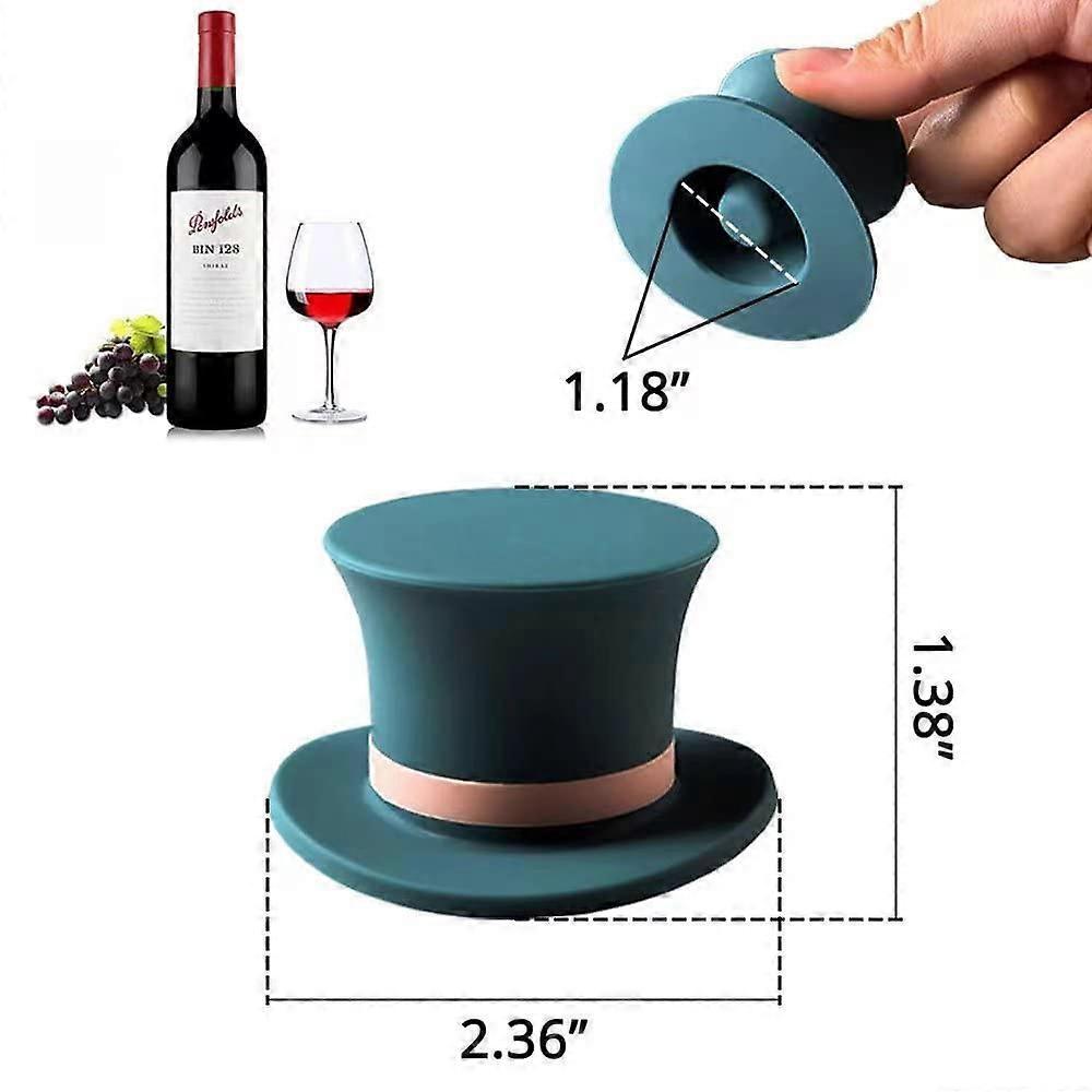 Silicone Magic Cap Bottle Stopper, Acrylic