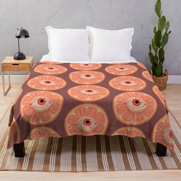 Fruit pattern flannel blanket cartoon print decorative blanket cover blanket