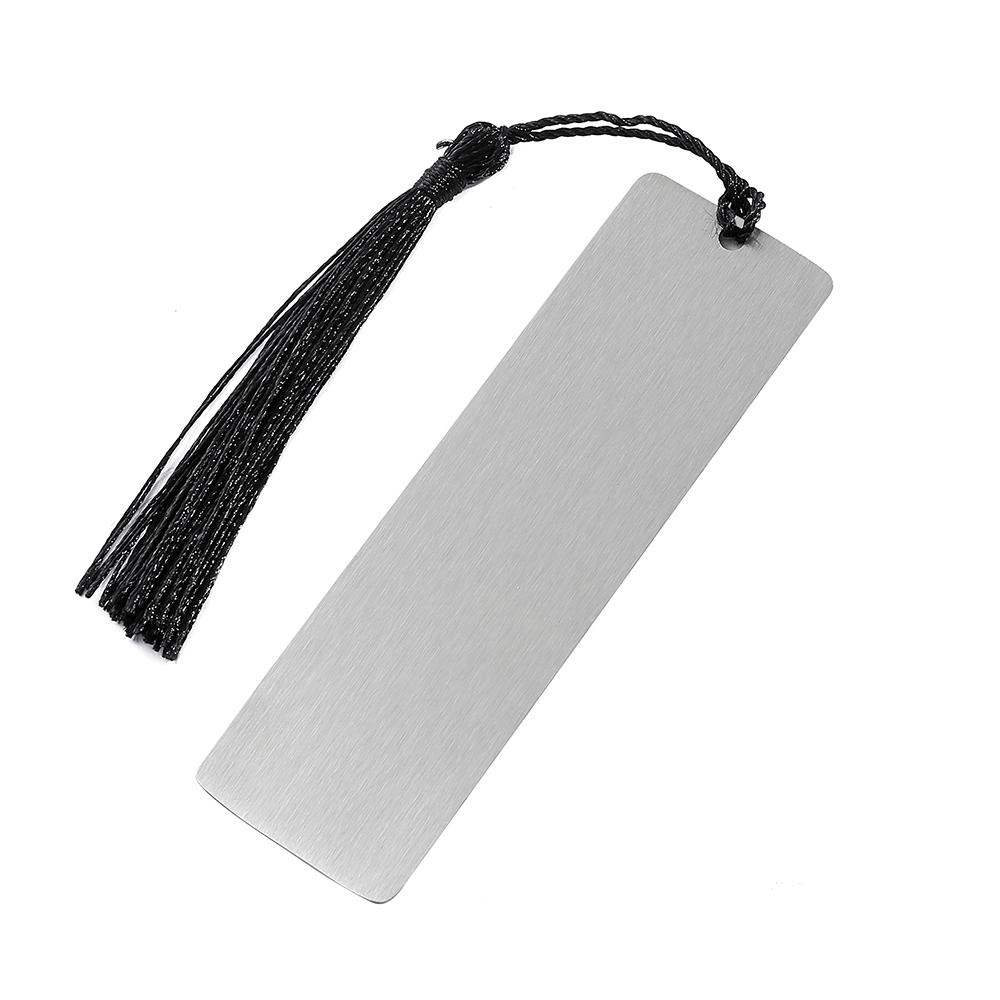 Colorful Skeleton The Reader Stainless Steel Tassel Bookmark, a Birthday and Christmas Reading Gift for Book Fans, Lovers, and F