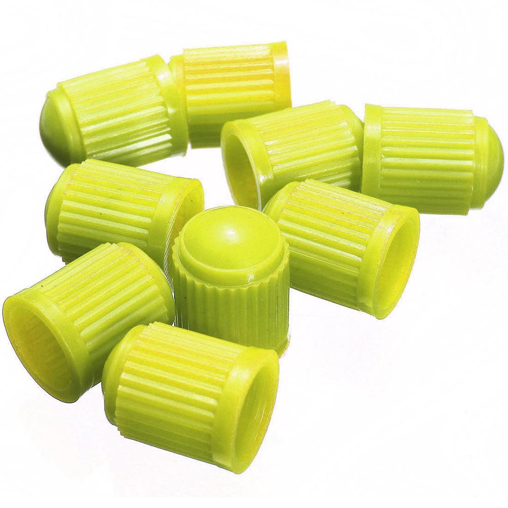 100Pcs/Set Car Tire Air Valve Stem Caps Auto Wheel Stem Air Valve Dust Covers Auto Motocycle Bike Dustproof Caps