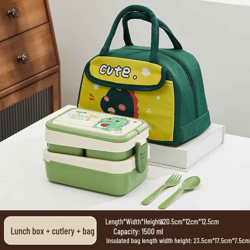 Student Cartoon Microwaveable Lunch Box
