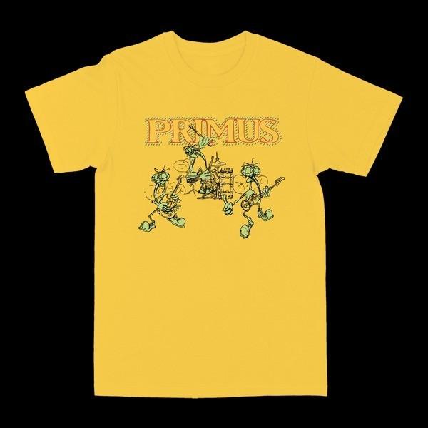 Vintage Primus Band Summer On Tour Yellow S to 5XL Tee Shirt TU523 Unisex T-Shirt XXXXL