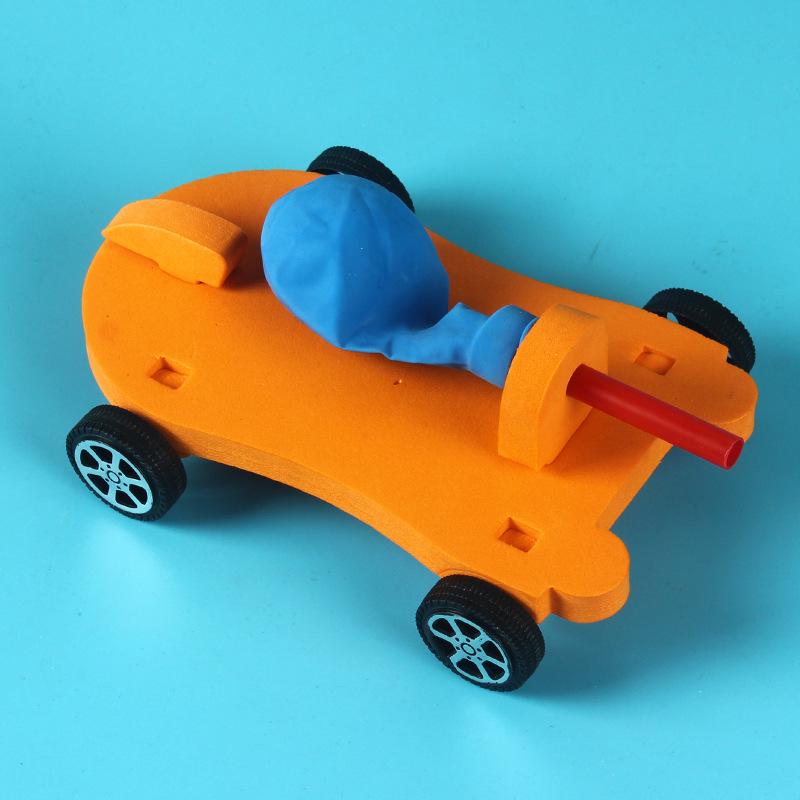 

DIY Balloon-Powered Recoil Car Science Kit