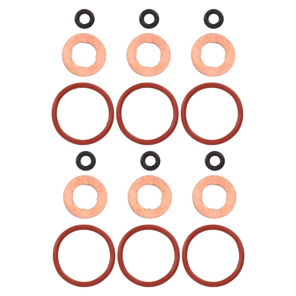 Kit Anelli di Tenuta Iniettori Carburante 059 130 519 Gomma Metallo Ricambio per A4 A5 A6 Q5