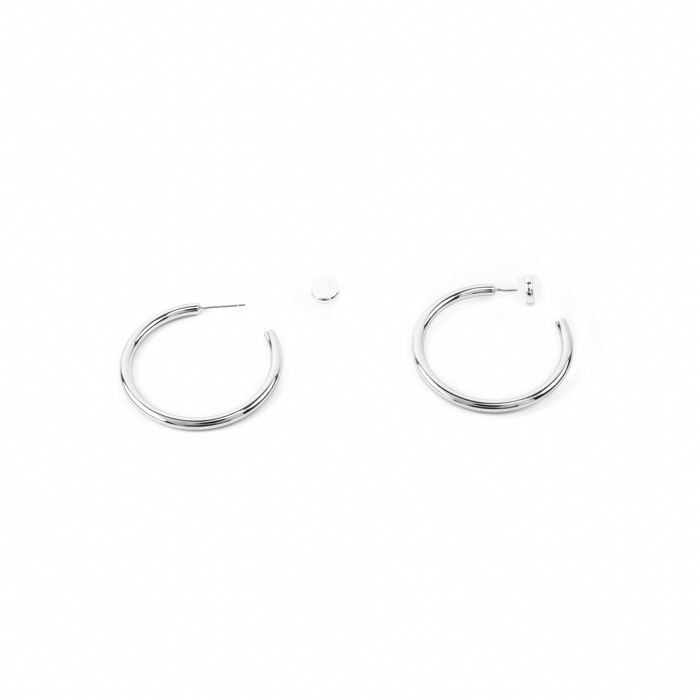 Boucles d'oreilles Luxenter avec - finition argentée - Polur