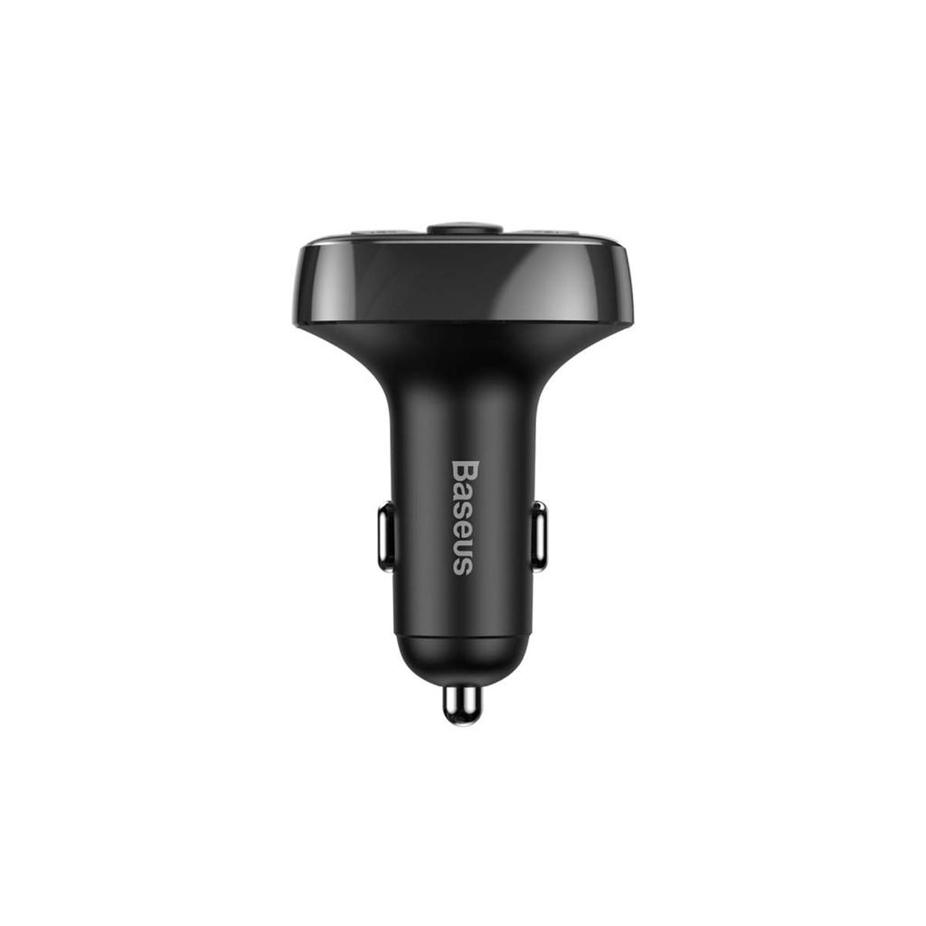 Baseus T-Typed S-09A FM Transmitter Bluetooth 2Xusb Microsd (Black)
