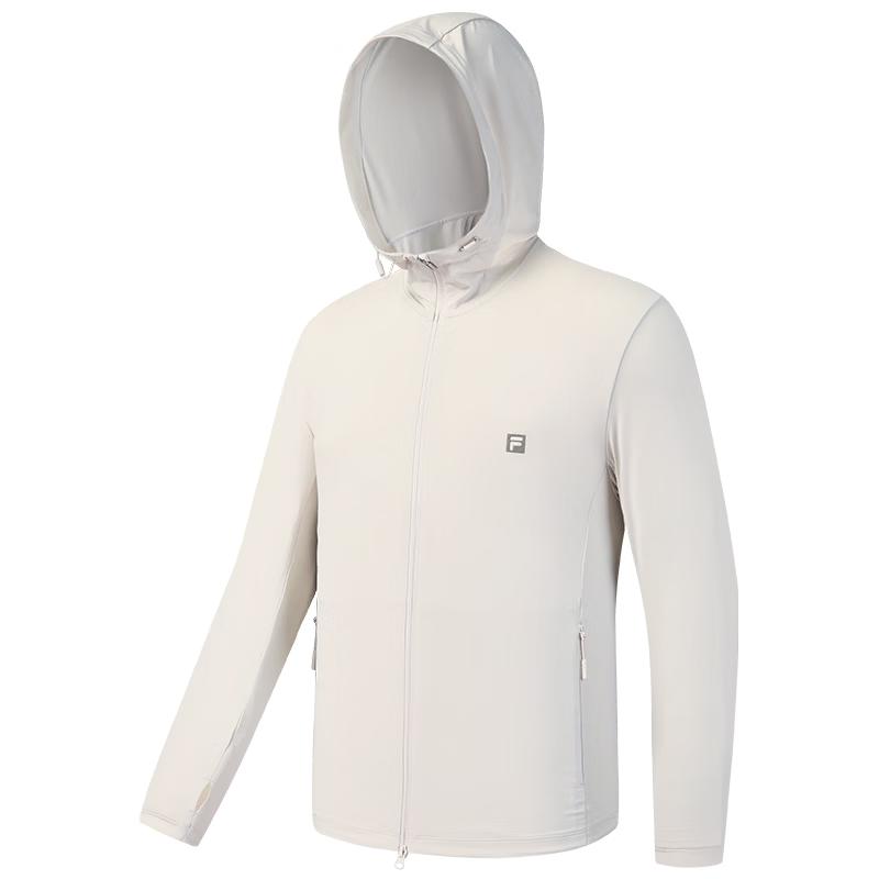 Fila Men's Knitted Hooded Long-Sleeve Jacket