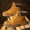 Men'S Outdoor Casual Leather High Top Martin Boots