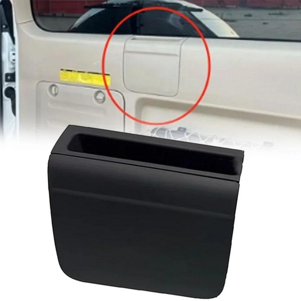 Bakluke Interiørpanel Håndtakdeksel For Toyota Prado LC120 GRJ120 2003-09 Svart